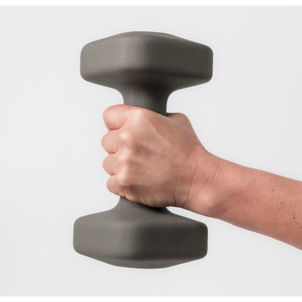 WeGym SafeGrip Square Dumbbells Anti Slip Handles Aesthetic Free Weights 12 lbs - Picture 2 of 6